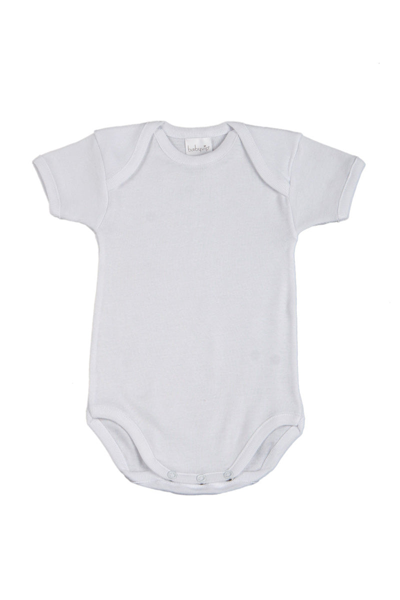 2 Body mezza manica scollo americano in cotone