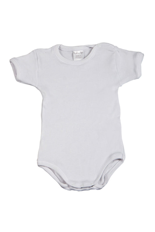 2 Body mezza manica con bottoncini su spalla - 100% cotone caldo