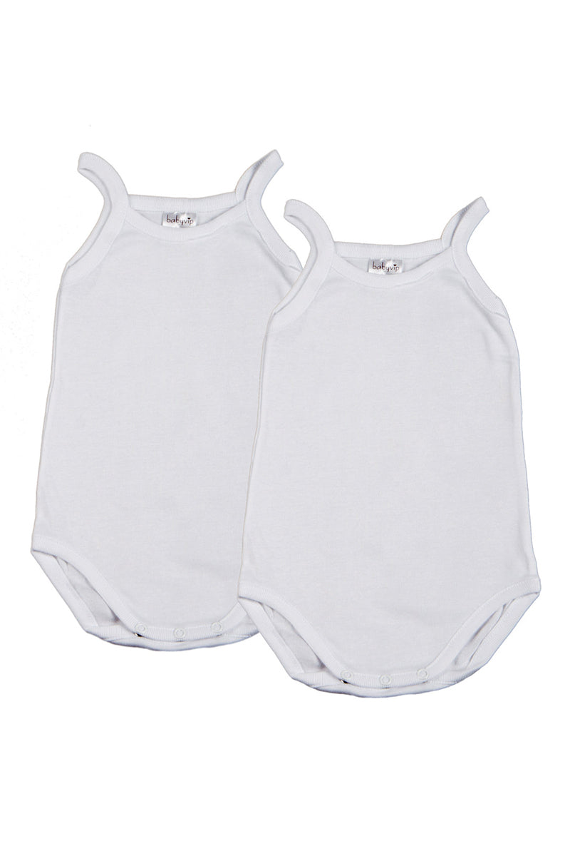 2 Body spalla stretta in cotone