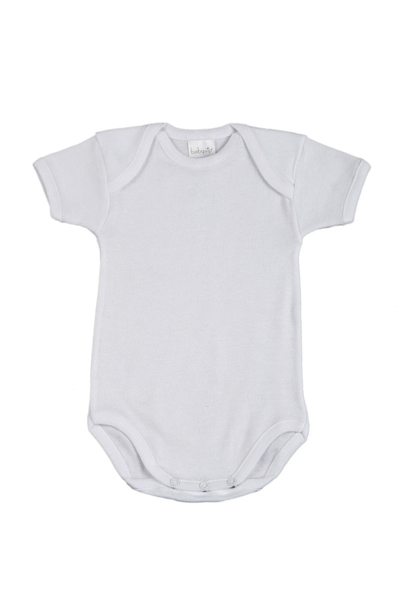 2 Body mezza manica scollo americano in cotone elasticizzato