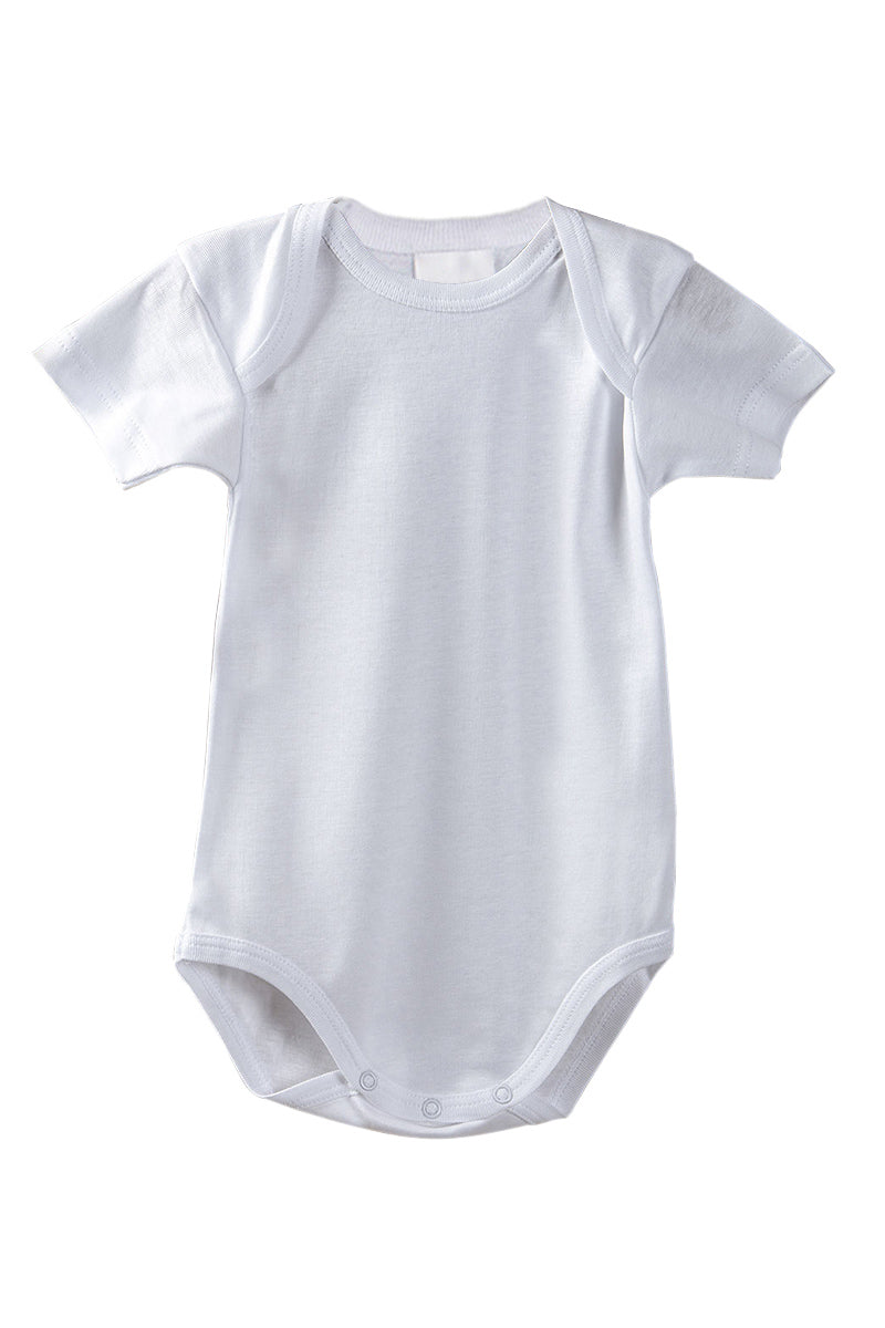 Body mezza manica in cotone filo di scozia