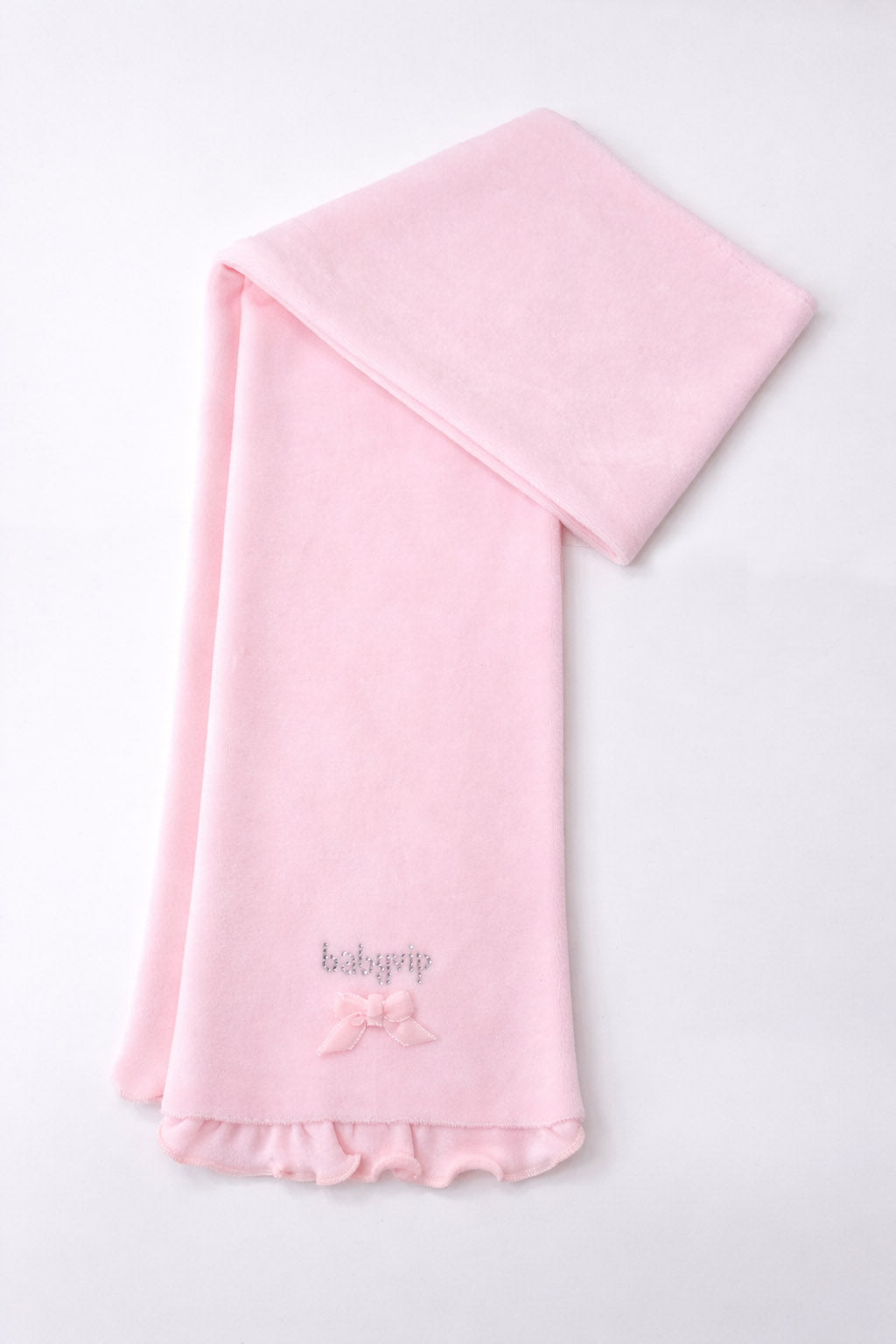 Sciarpa in ciniglia con Fiocchettino e strass