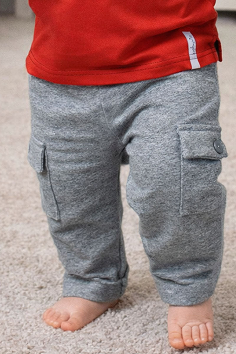 Pantalone in felpa con tasconi