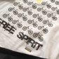 Completo 2 pezzi : T-shirt in cotone elasticizzato con stampa e pantalone in felpina con tasche e stampa sul fondo