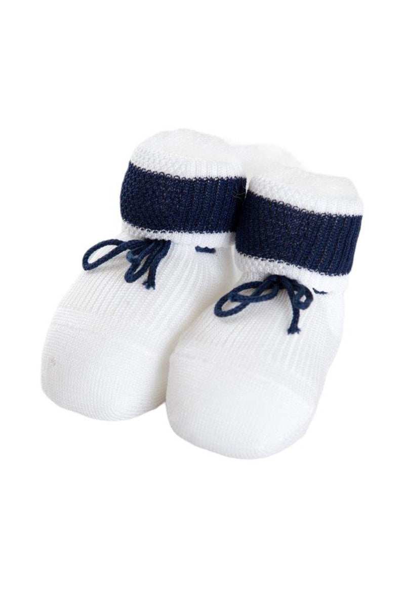 Set Scarpina neonato in cotone mercerizzato