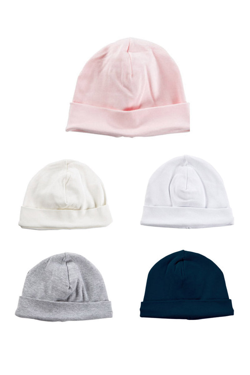 Cappellino neonata in cotone elasticizzato