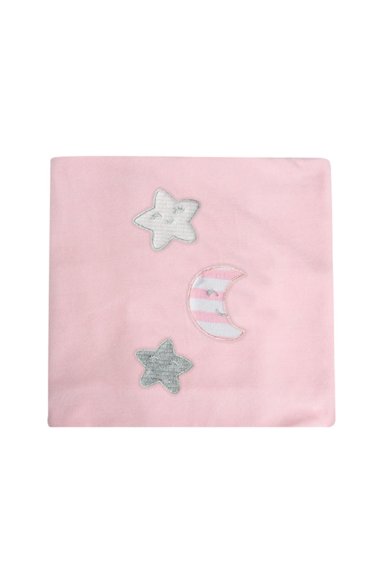 Copertina in ciniglia con ricamo