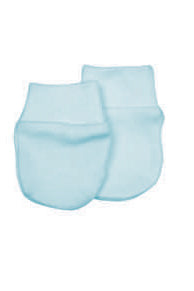 Manopoline antigraffio neonato in cotone