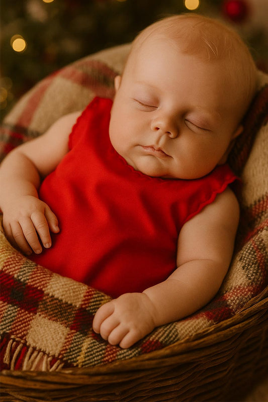 Camicina della fortuna smanicata in pura seta con ricamo