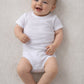 2 Body mezza manica con bottoncini su spalla in cotone