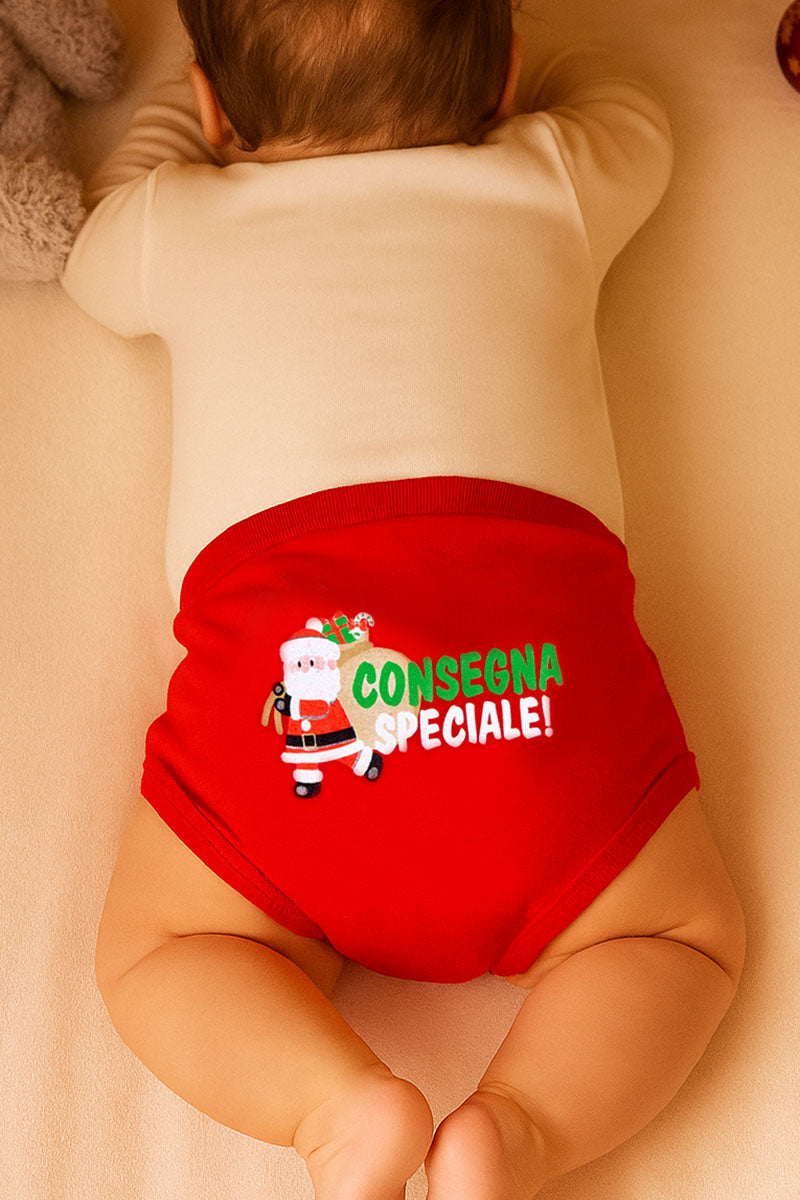 MUTANDINA COPRI PANNOLINO + STAMPA SUL RETRO (NEONATO)