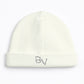 Cappellino neonato in cotone caldo con strass