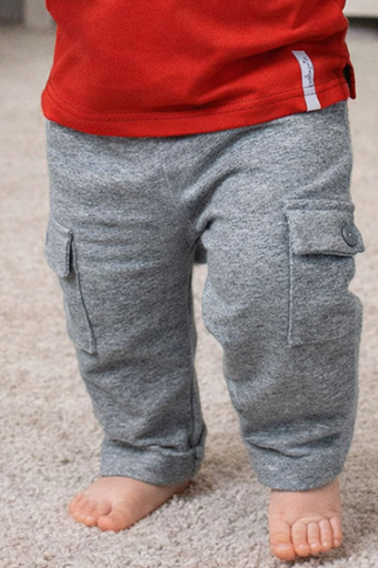 Pantalone in felpa con tasconi