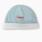 Cappellino in ciniglia con risvolto e ricamo scritta Babyvip