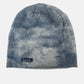 Cappellino e sciarpa in cotone elasticizzato con etichetta Babyvip