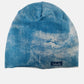 Cappellino e sciarpa in cotone elasticizzato con etichetta Babyvip