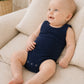 Set 6 body neonato Babyvip spalla larga in cotone colori assortiti