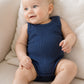 Set 5 body neonato Babyvip spalla larga in cotone colori assortiti