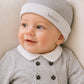 Cappellino in fil a fil