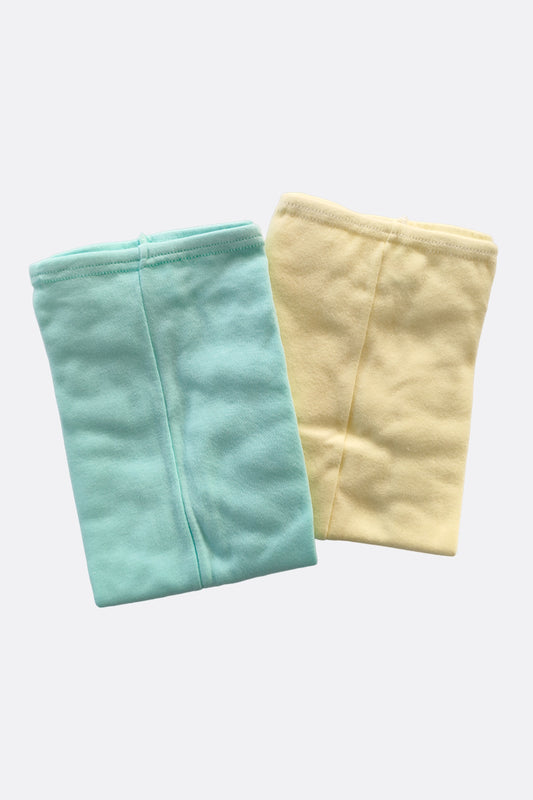 Set 2 ghettine neonato/a in cotone caldo