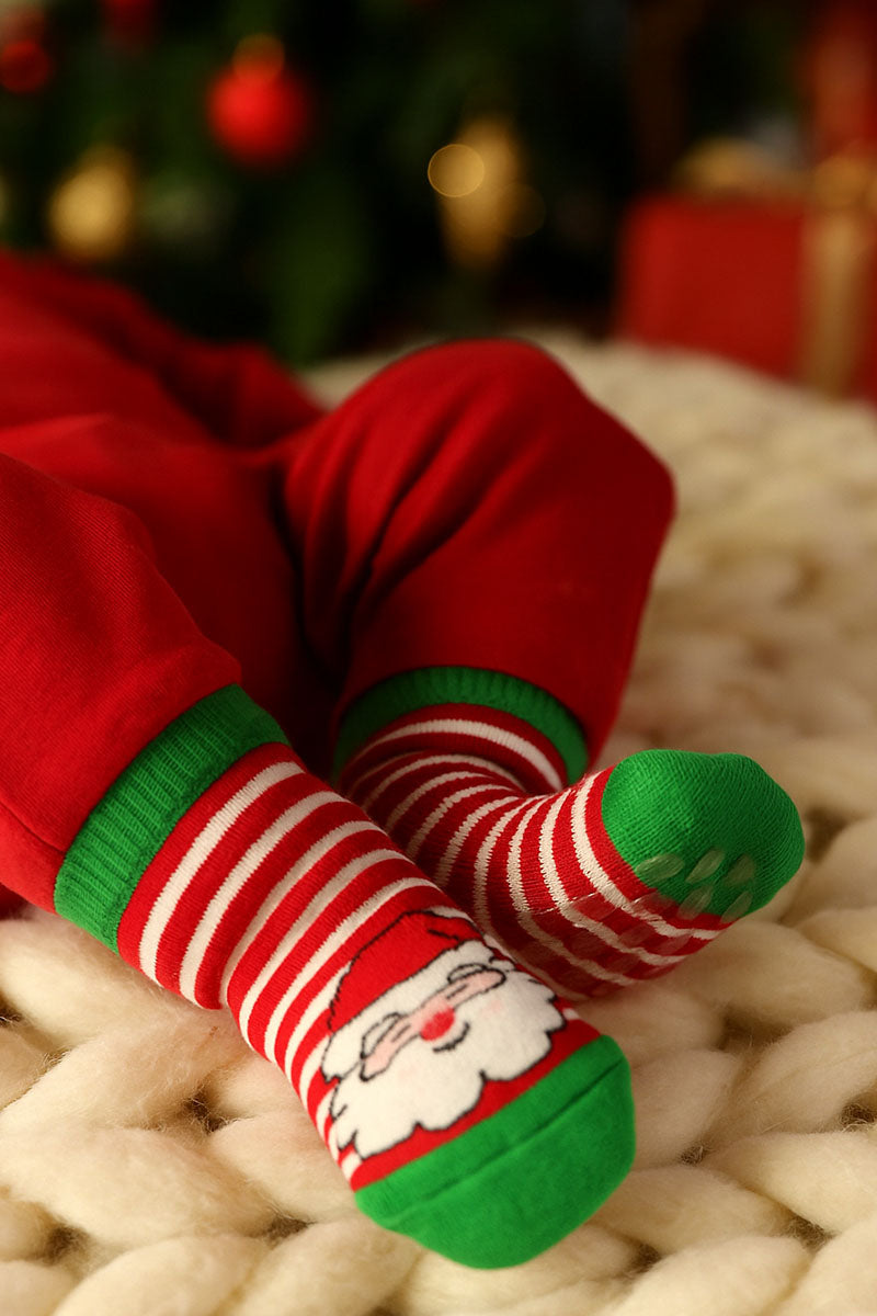 Calzino in spugna con applicazione antiscivolo