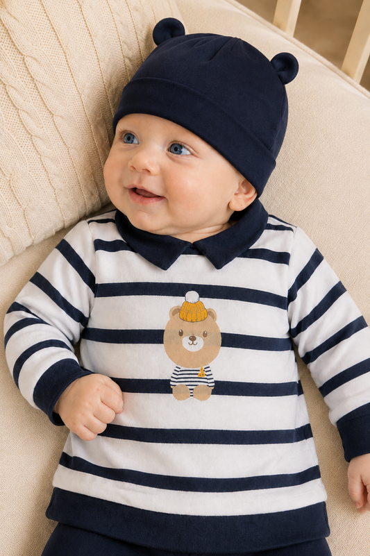 Cappellino in felpa garzata