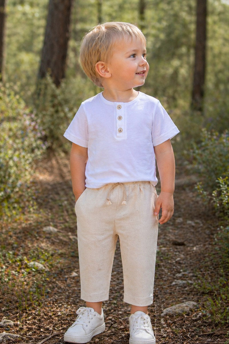 T-shirt mezza manica  in cotone