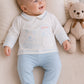 Pigiama neonato/a in caldo cotone con stampa
