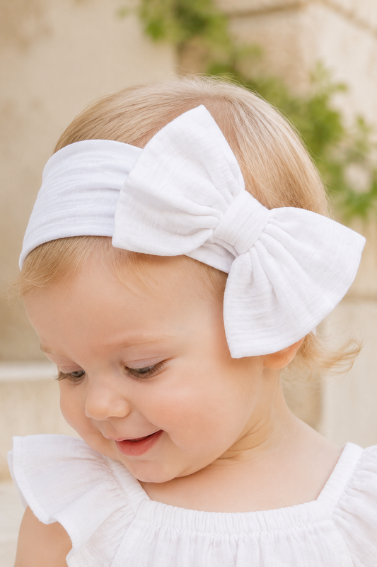 Fascia per capelli in cotone elasticizzato