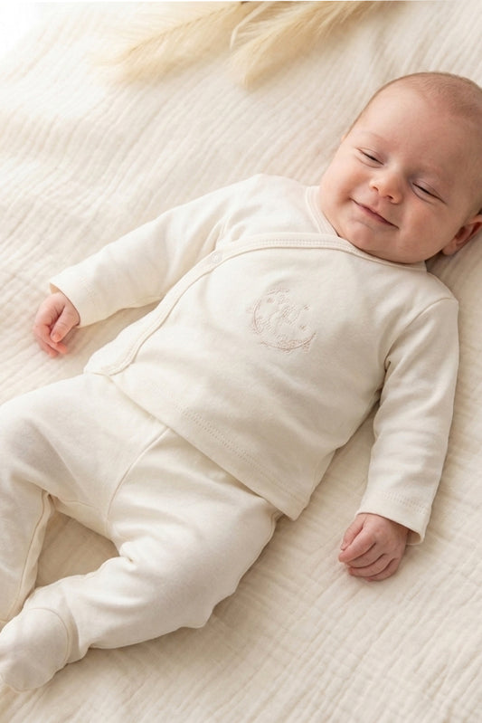 Completo 2 pezzi in cotone organico