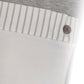 Copertina sfoderabile in cotone elasticizzato inserto in tela di cotone rigata con imbottitura