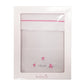Set carrozina 3 pezzi in cotone con ricamo