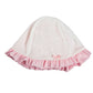 Cappellino in ciniglia con rouches