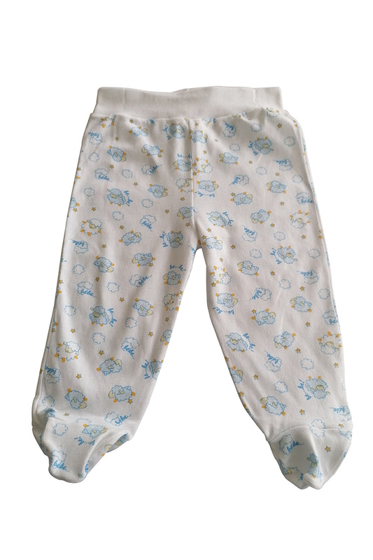 Set 4 ghettine neonato in cotone