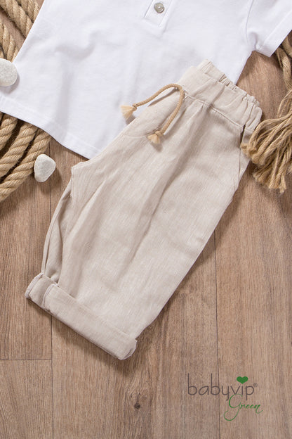 Pantalone in lino